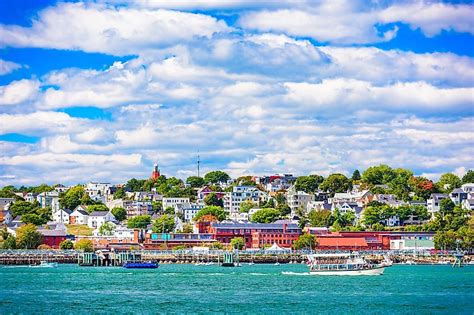 largest populated city in maine|how big is portland maine.